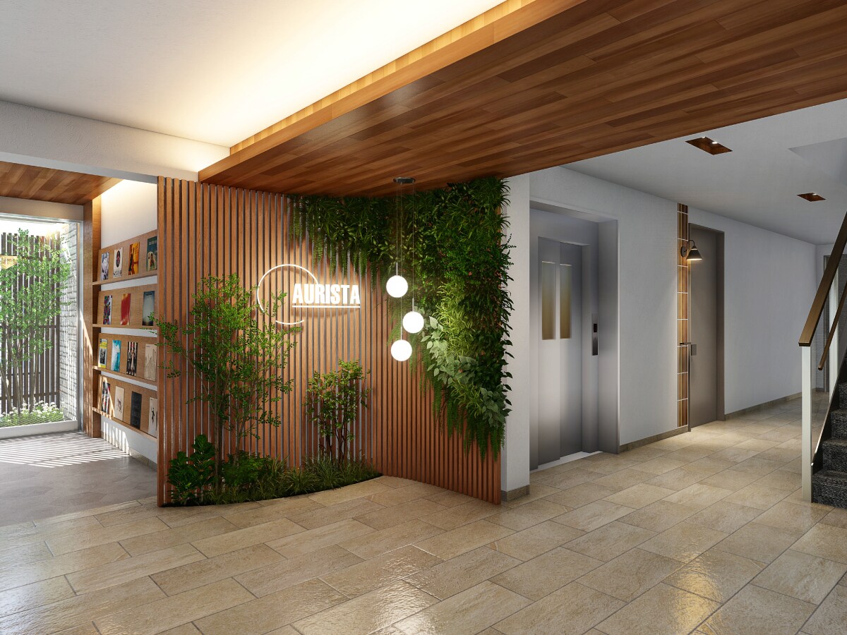 エントランスホール完成予想CG