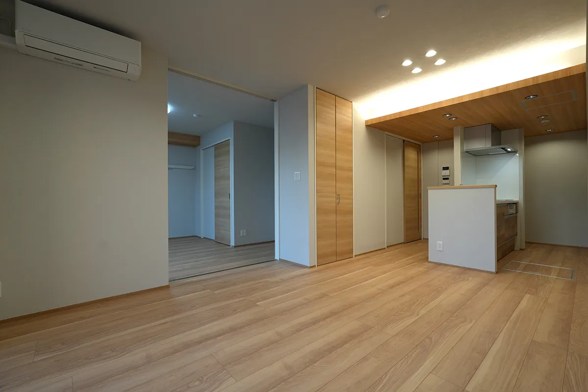 リビング・ダイニング・キッチン・ベッドルーム（D type）