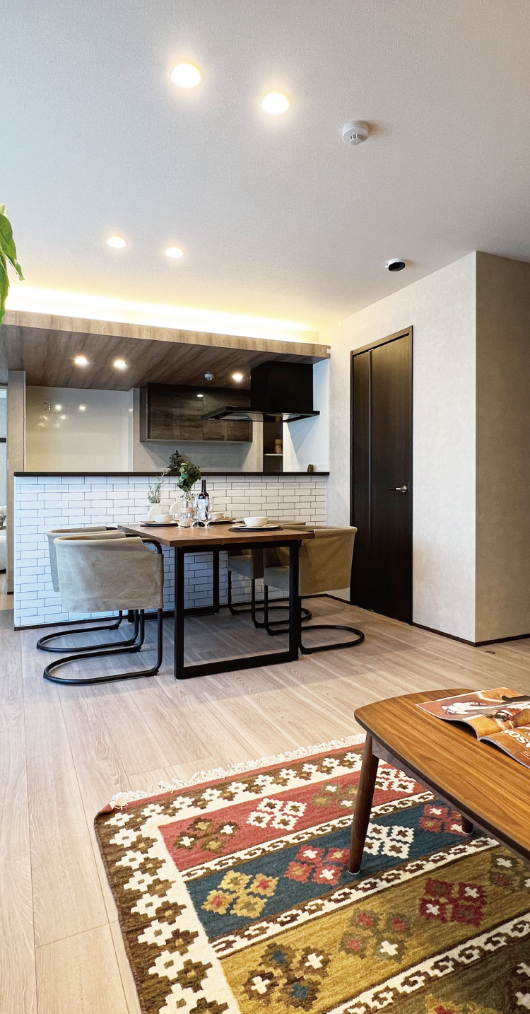 Ftype Living Dining Kitchen モデルルーム