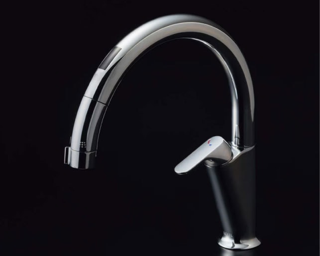 浄水器付タッチレスシャワー水栓