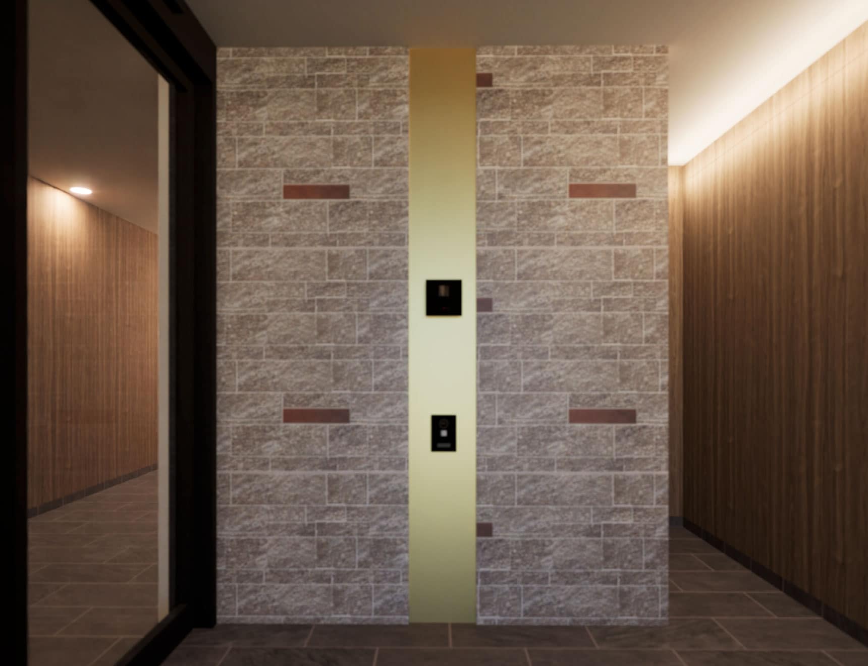 エントランス完成予想パース