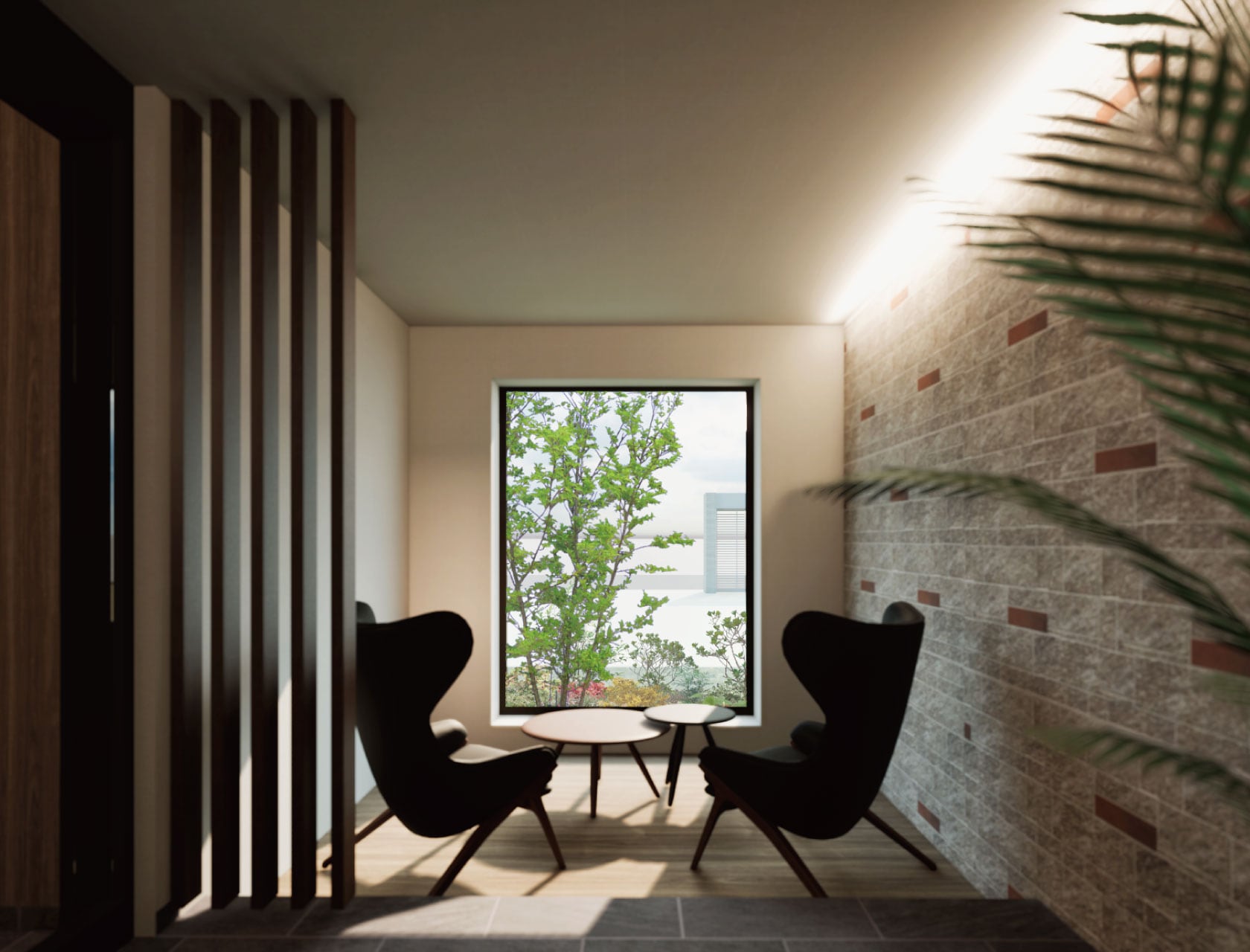 エントランスラウンジ完成予想パース