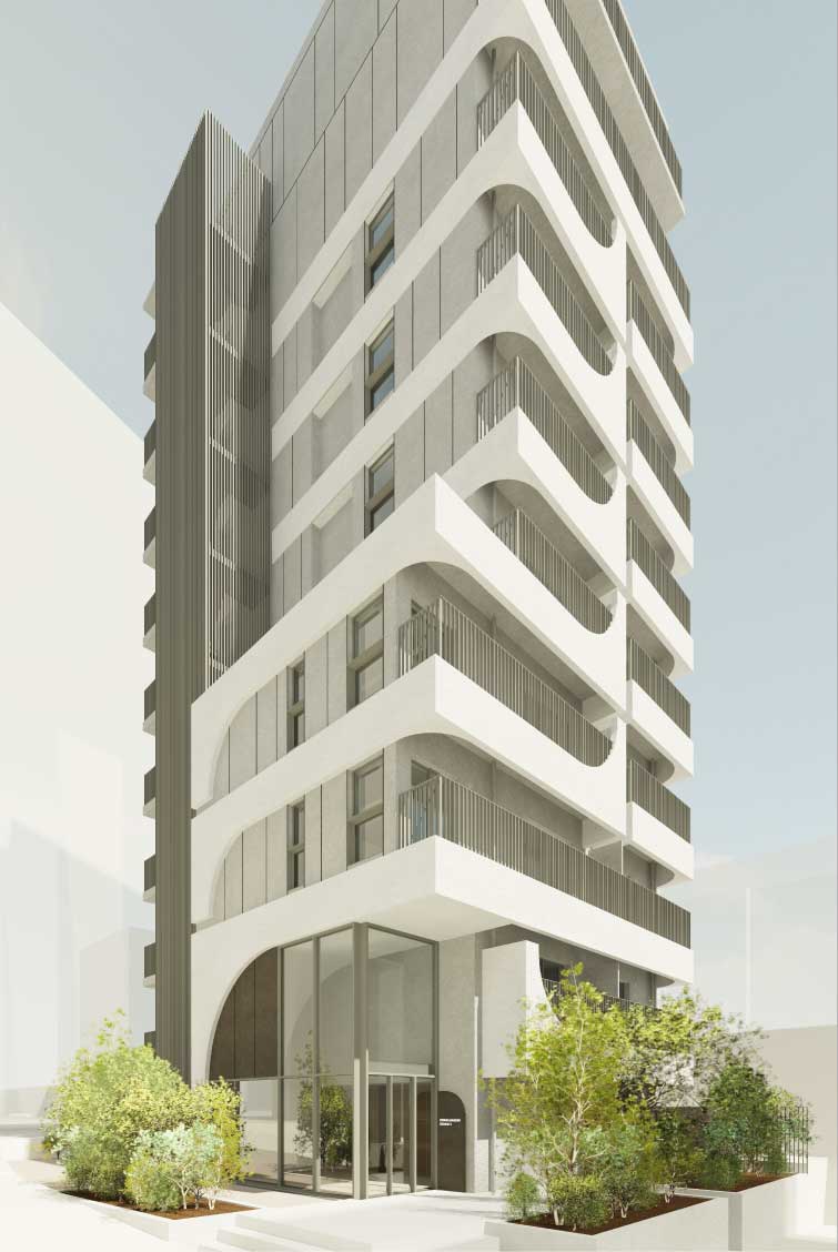 外観完成予想パース