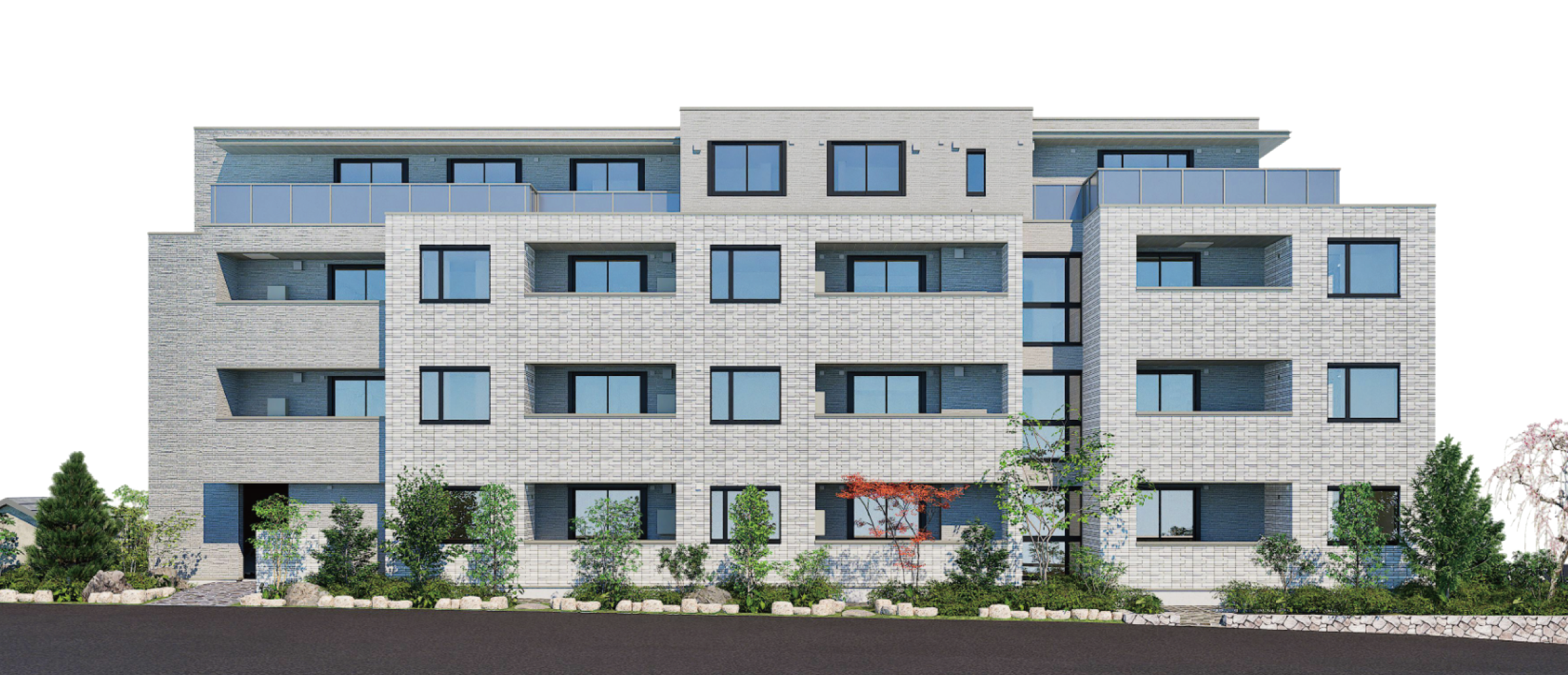 外観完成予想パース