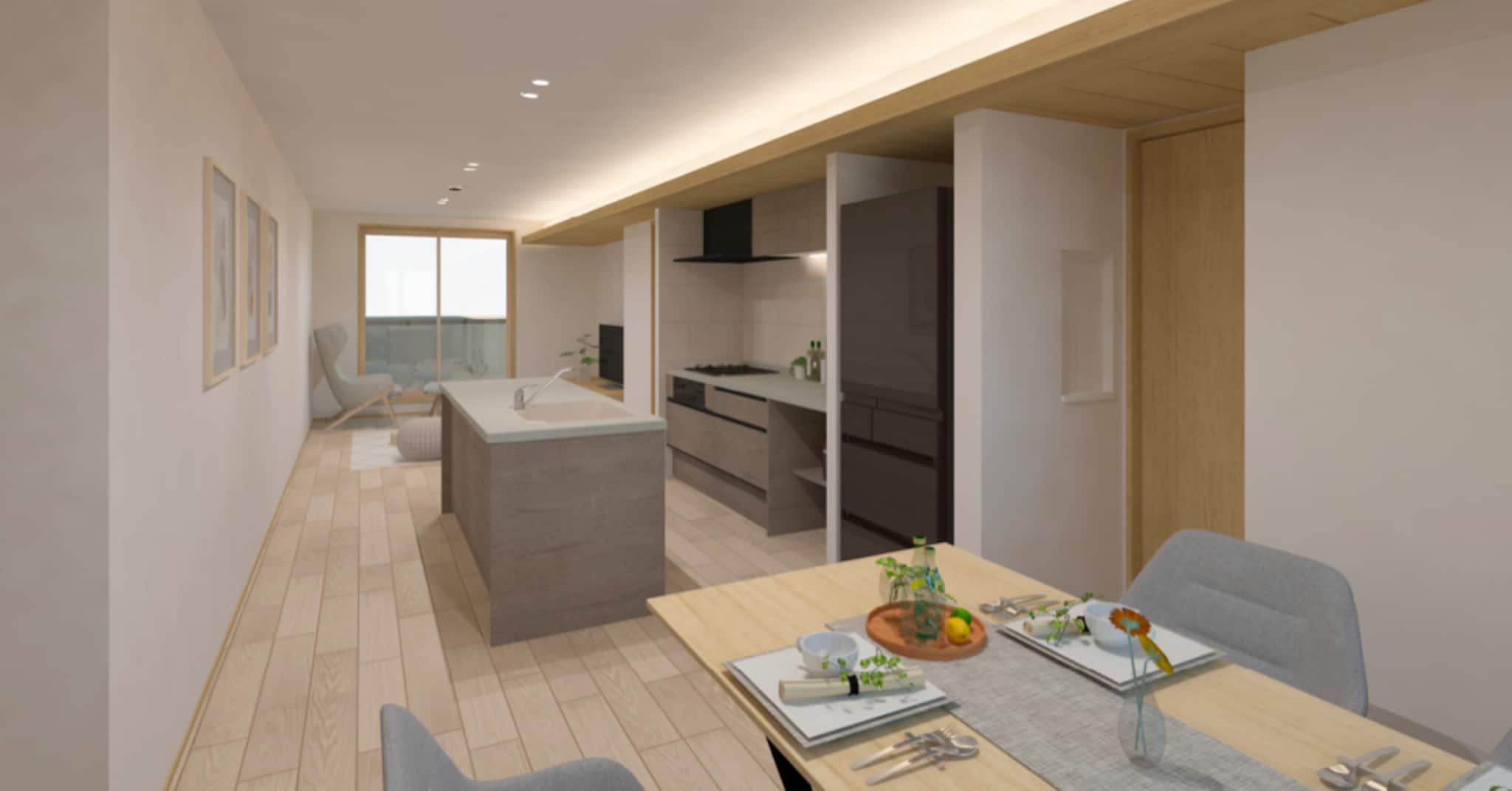 エントランスホール完成予想図