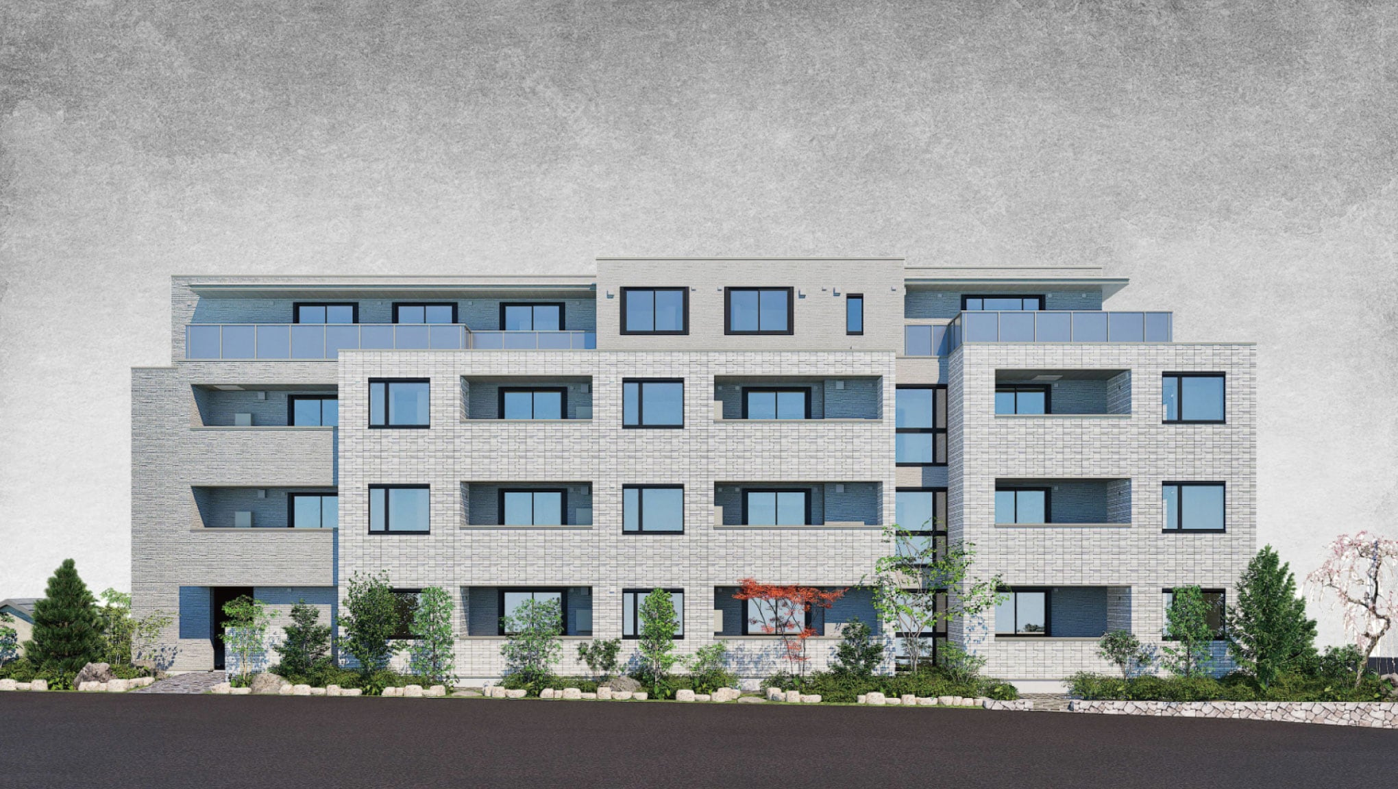 外観完成予想パース