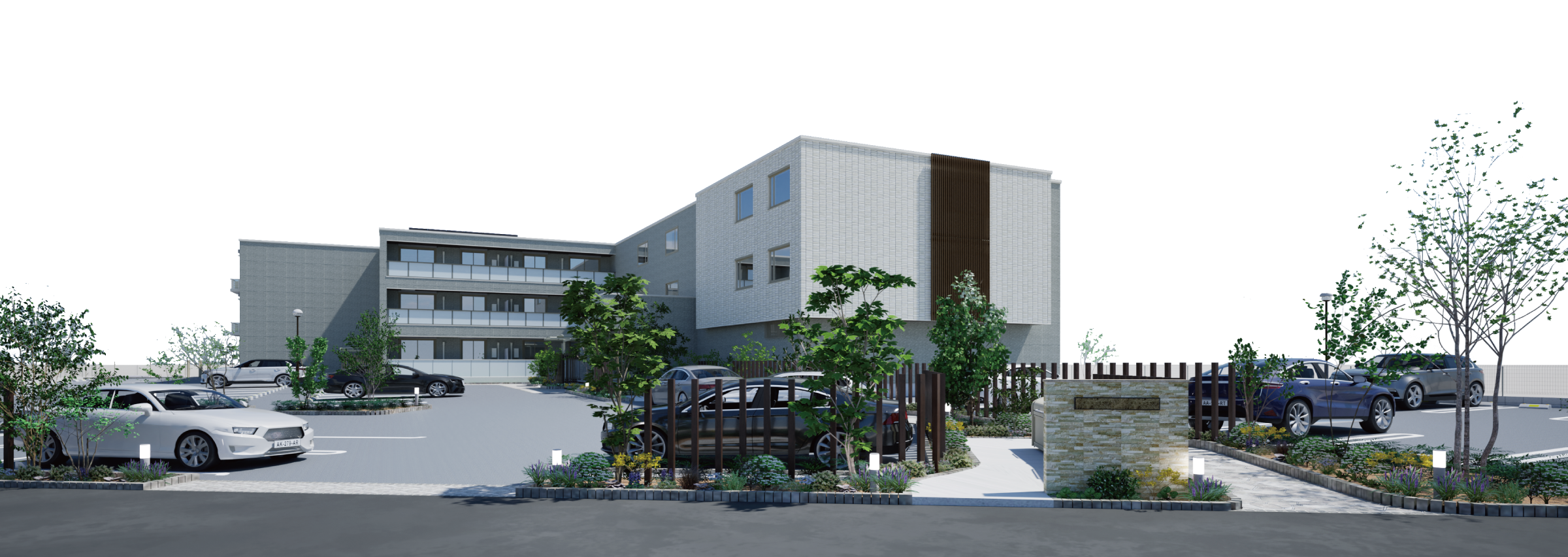 外観完成予想パース