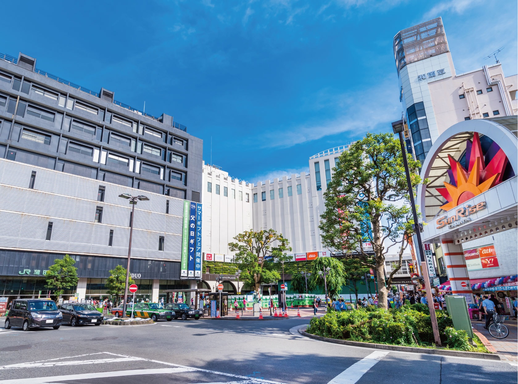 蒲田駅前