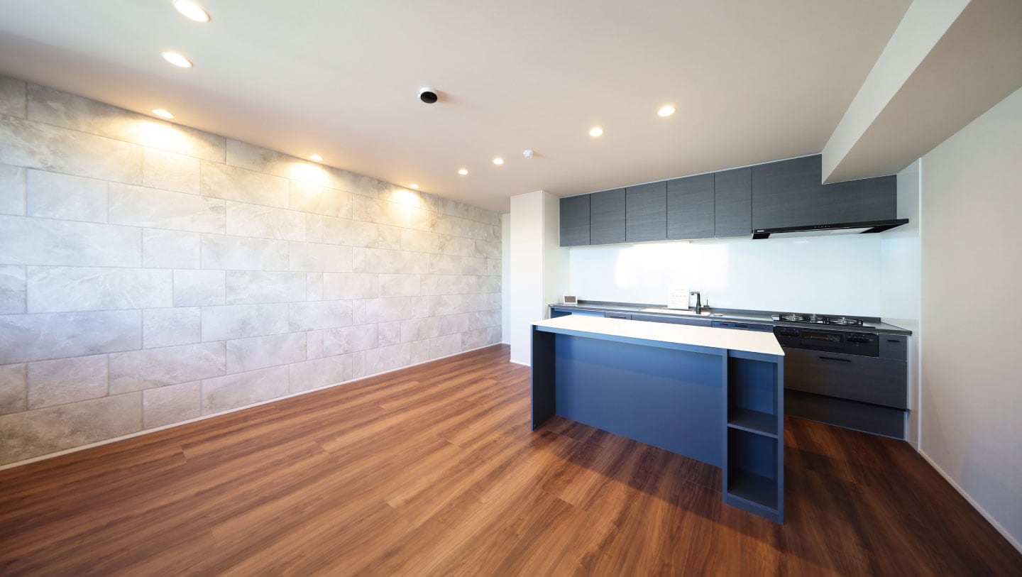 401号室 Living Dining Kitchen