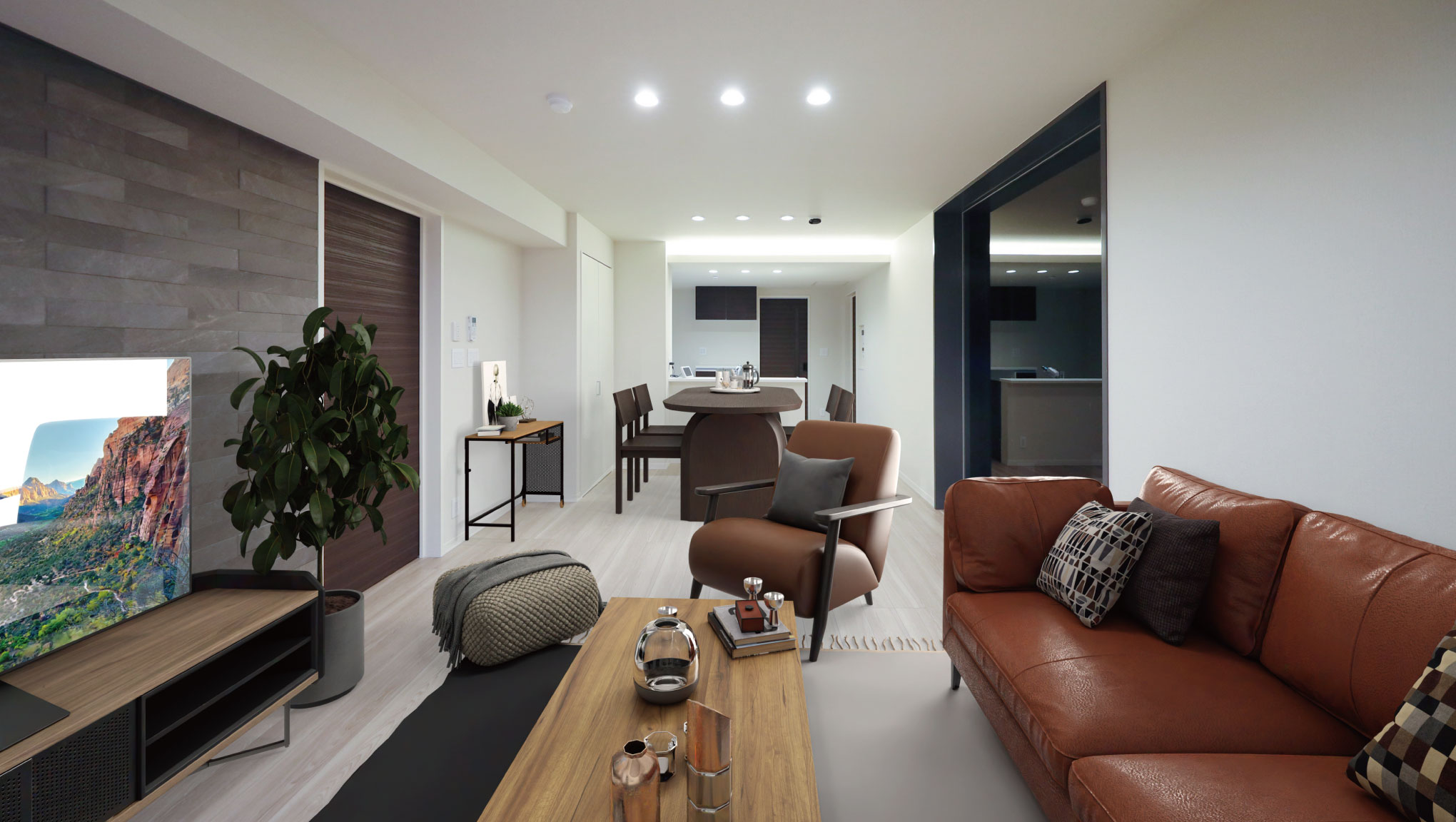 310号室 Living Dining Kitchen