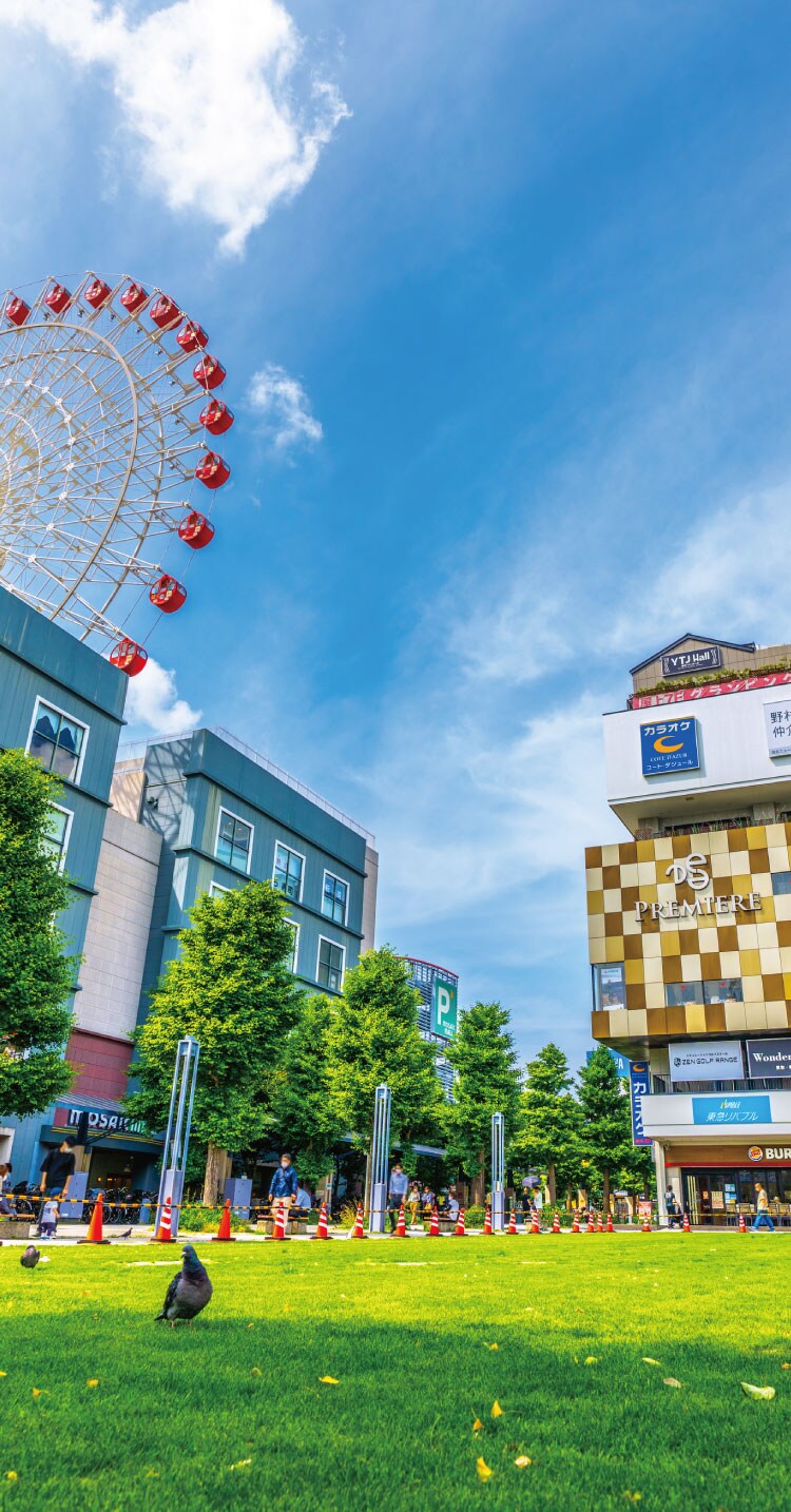 航空写真（2018年4月撮影）