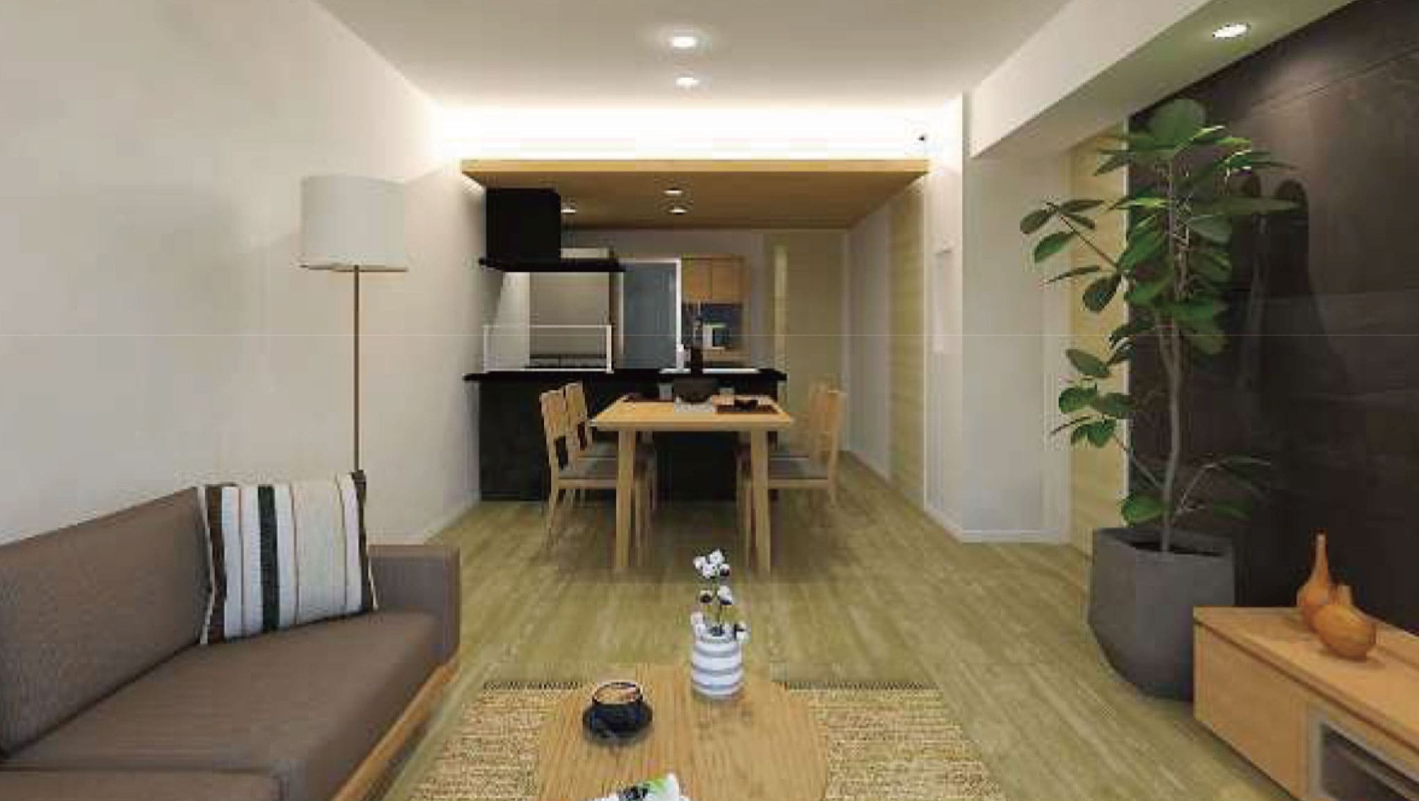 Atype Living Dining Kitchen