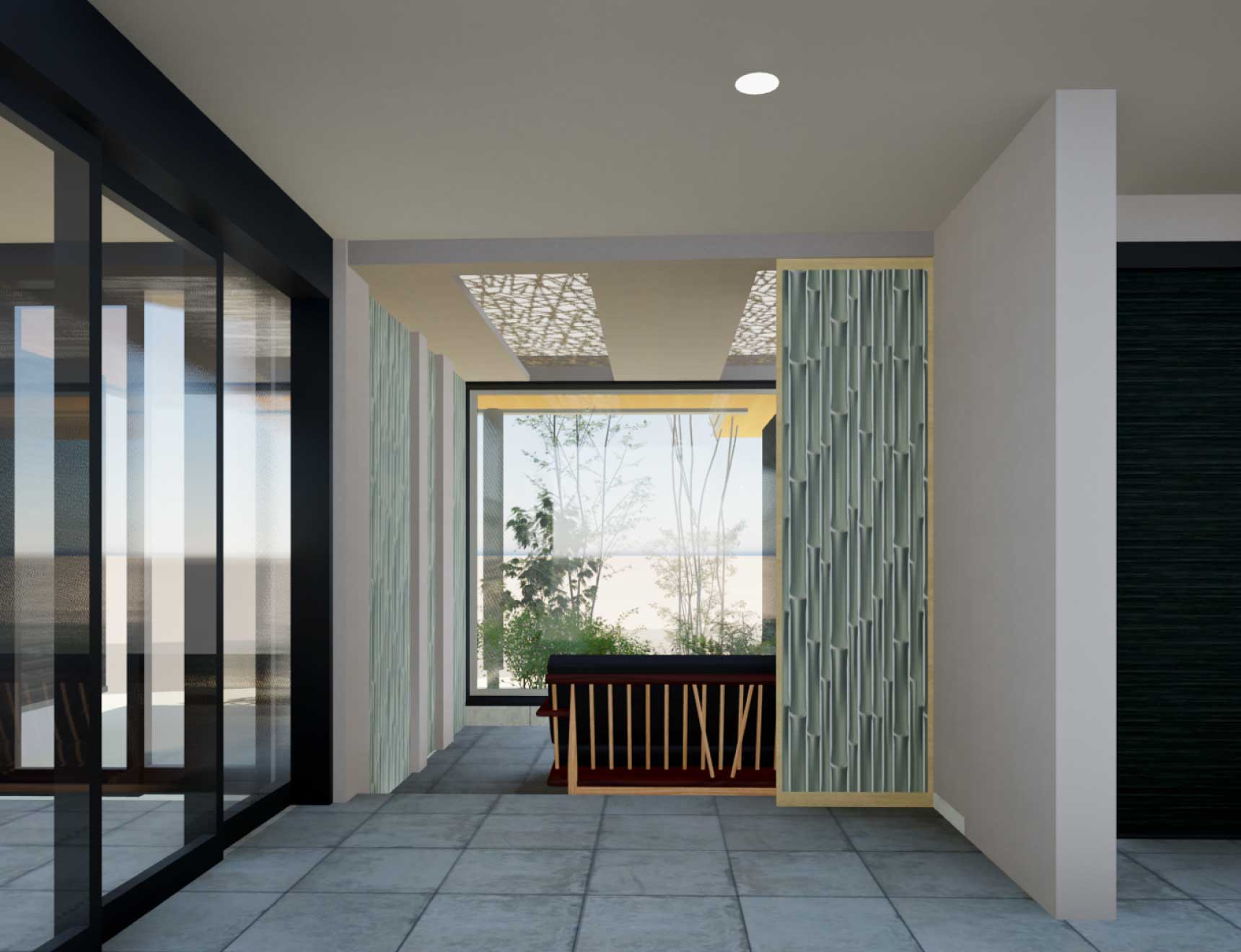 エントランスラウンジ完成予想パース