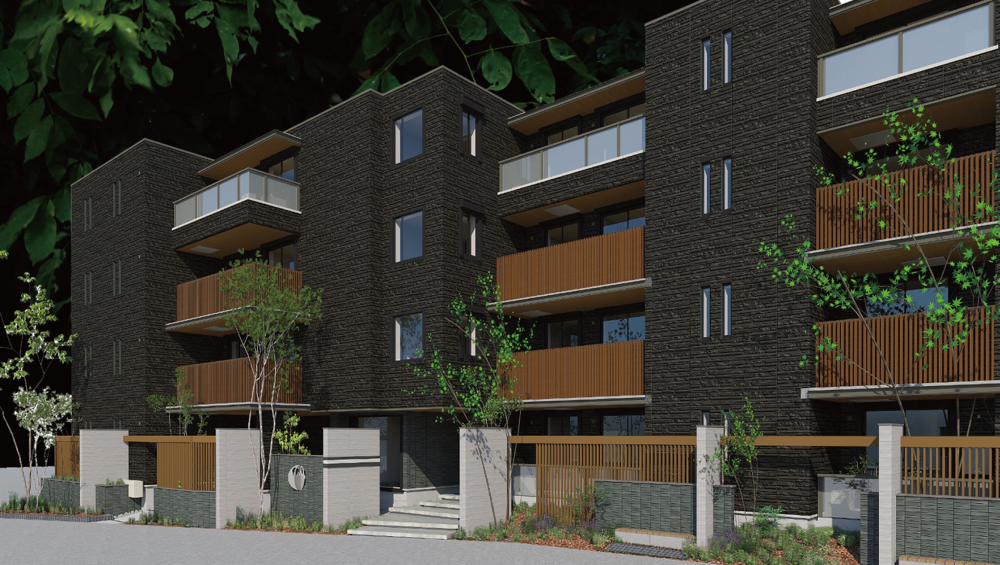 外観完成予想パース