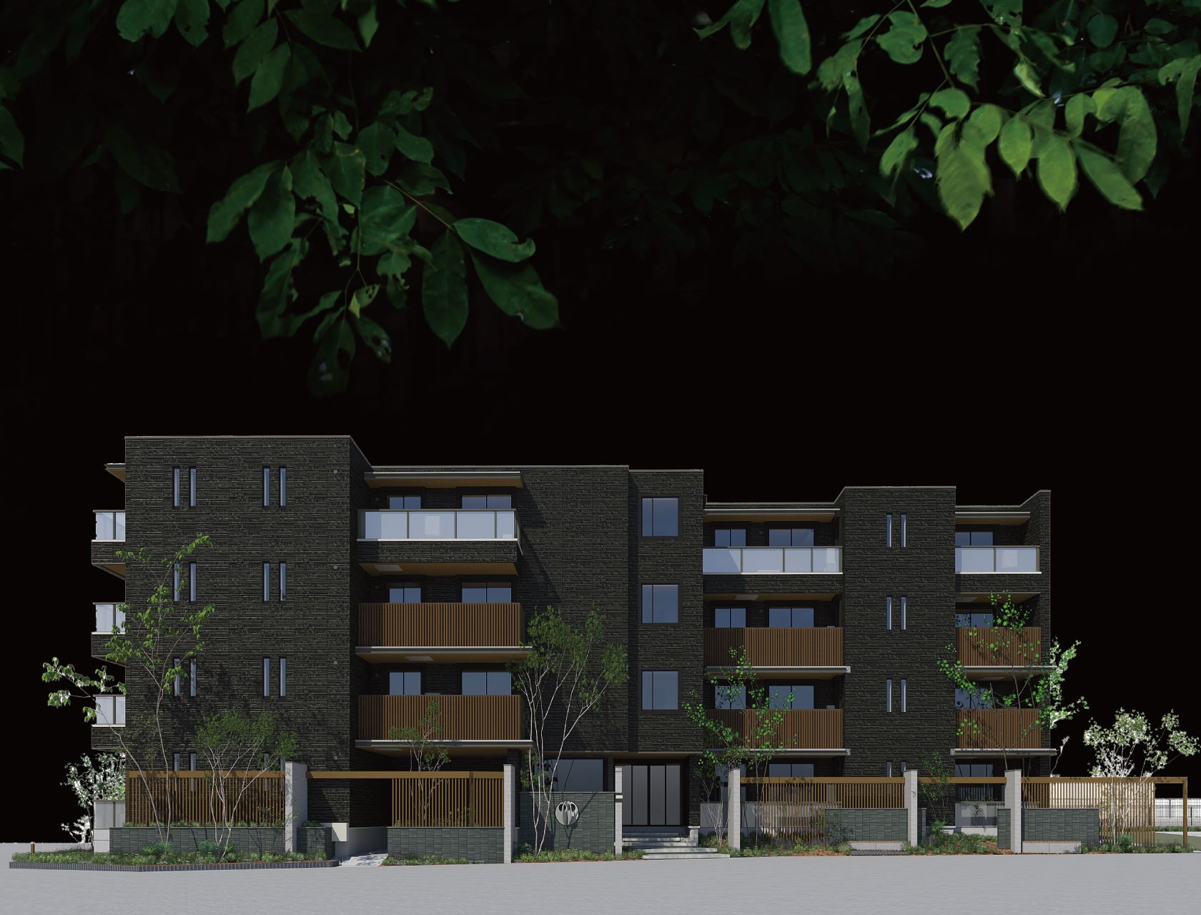 外観完成予想パース