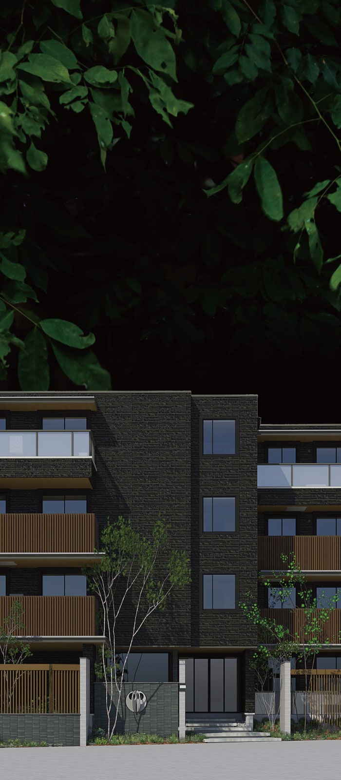 外観完成予想パース