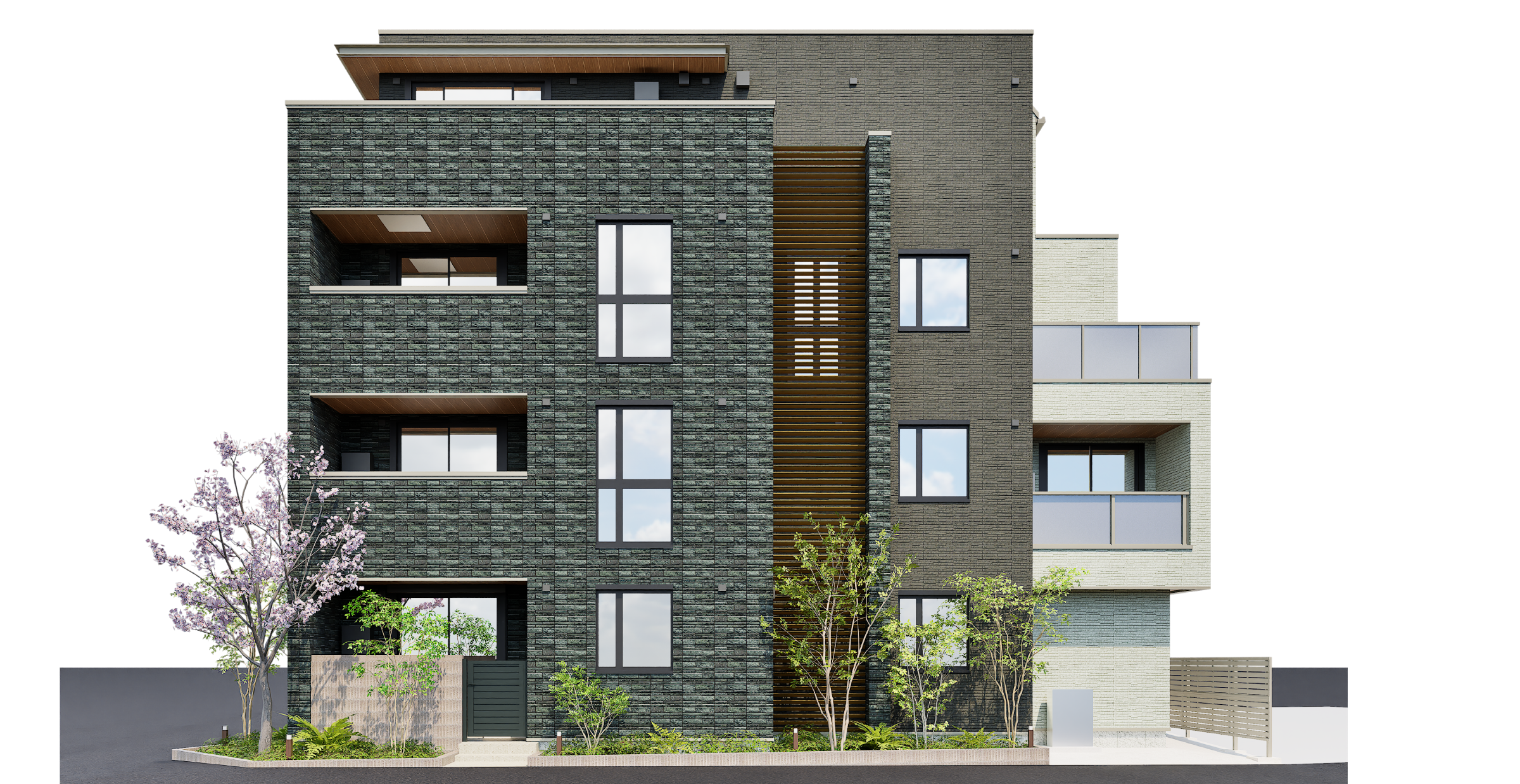 外観完成予想パース