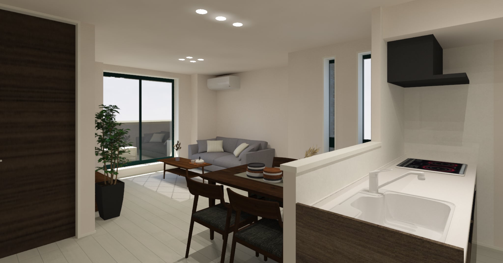 エントランスホール完成予想図