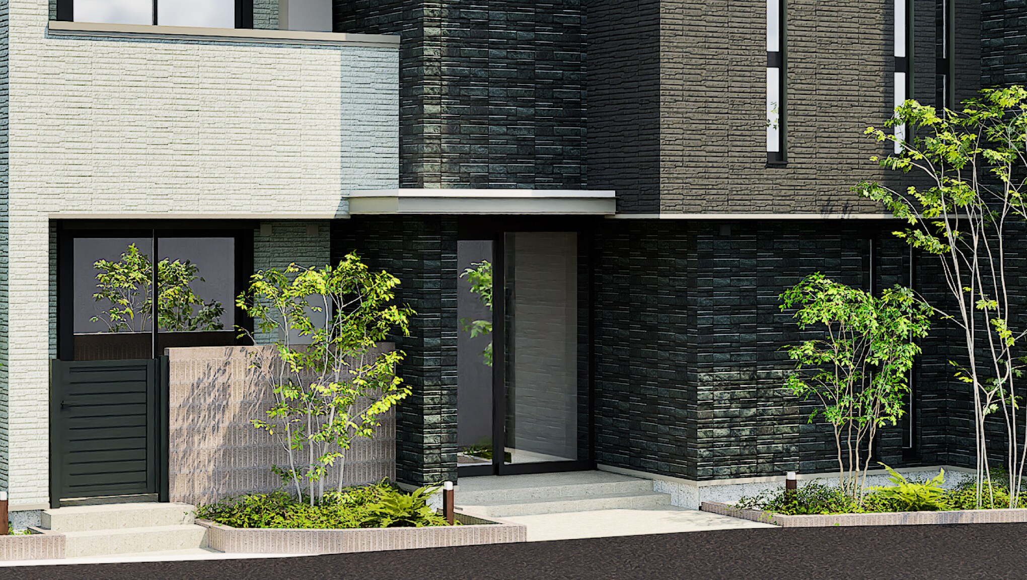 外観完成予想パース