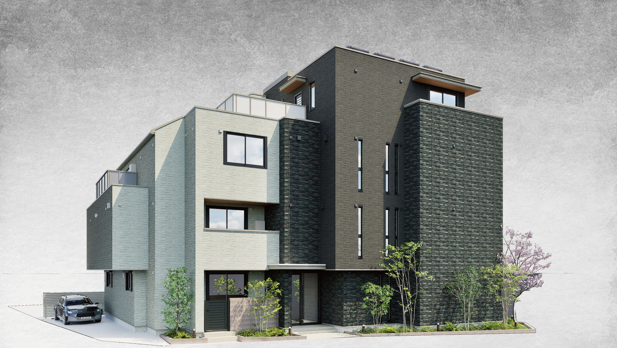 外観完成予想パース