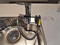 引き出し式シャワー付水栓