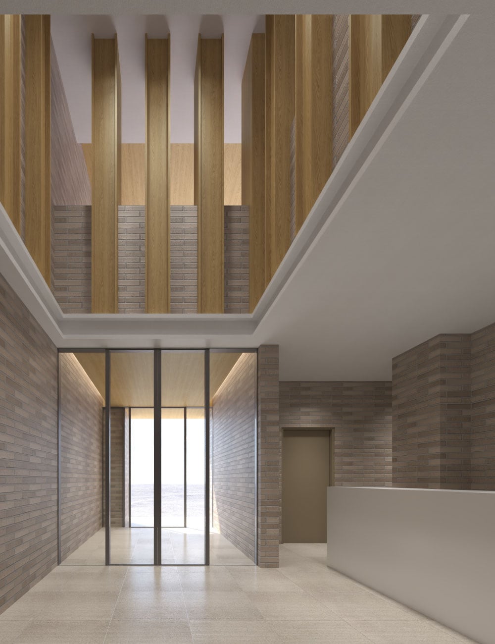 エントランス完成予想パース