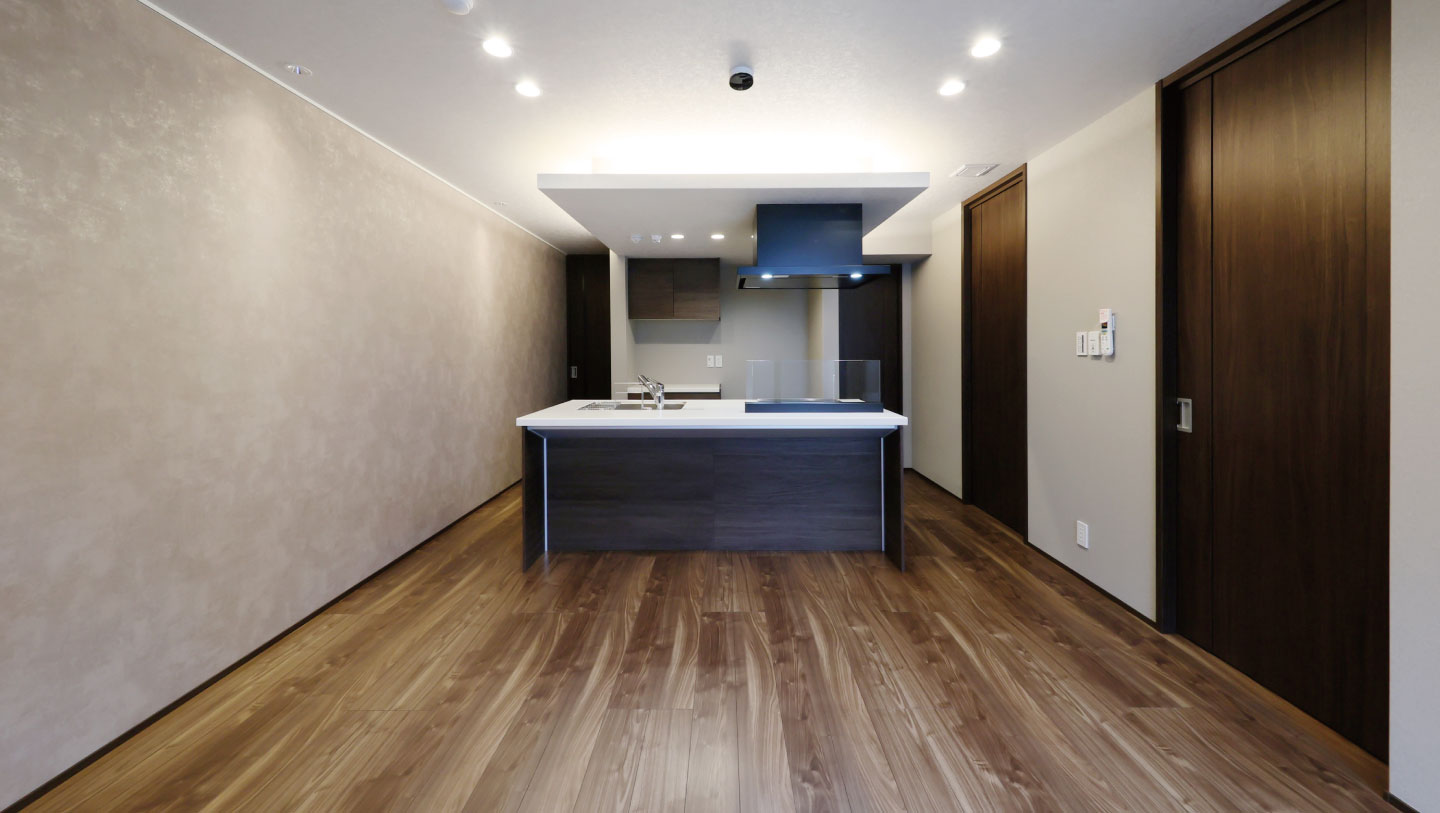 202号室 Living Dining Kitchen