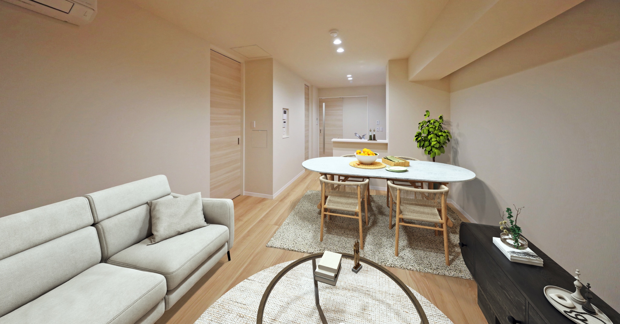 エントランスホール完成予想図