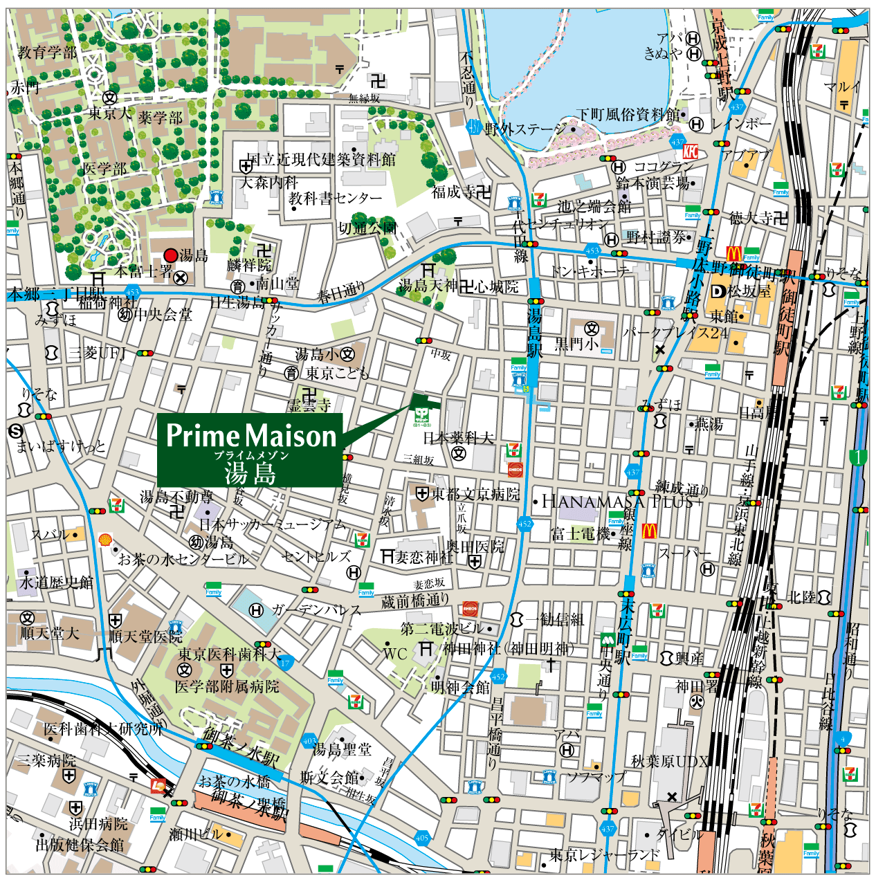 現地案内図