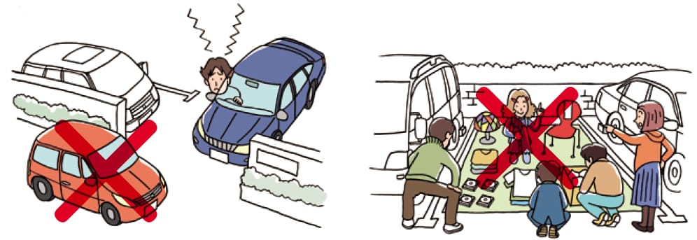 駐車について